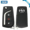 2013-2015 Scion XB / 3-Button Flip Key / PN: 89070-12A60 / HYQ12BEA (OEM)