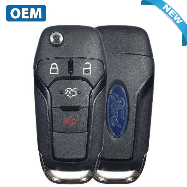 2013-2016 Ford Fusion / 4-Button Flip Key / PN: 164-R7986 / N5F-A08TAA (OEM)