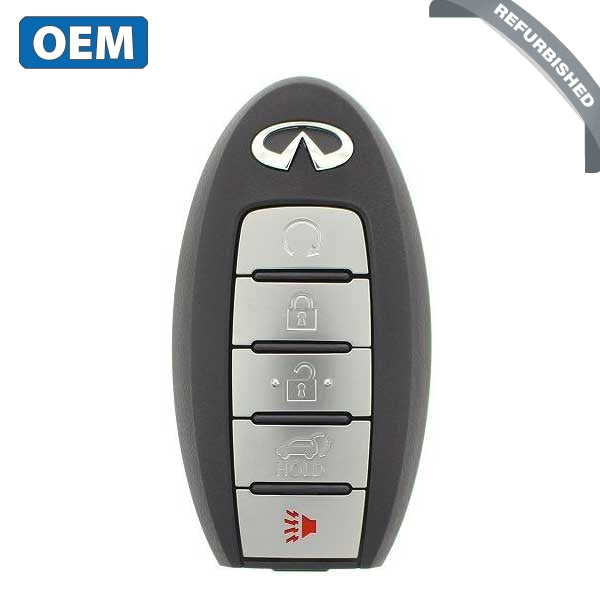 2013-2016 Infiniti / 5-Button Smart Key / PN: 285E3-9NB5A / KR5S180144014 (IC 014) (OEM Refurb)