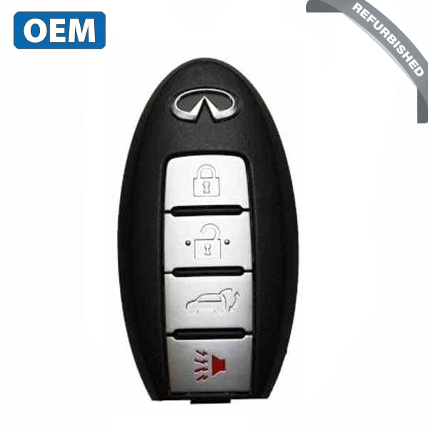 2013-2016 Infiniti JX35 QX60 / 4-Button Smart Key / PN: 285E3-9NB4A / KR5S180144014 (OEM)