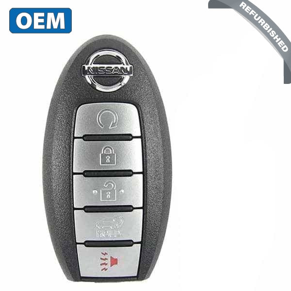 2013-2016 Nissan Pathfinder / 5-Button Smart Key / PN: 285E3-9PA5A / KR5S180144014 (OEM Refurb)