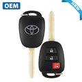 2013-2016 Toyota RAV4 Highlander / 3-Button Remote Head Key / PN: 89070-0R130 / HYQ12BDP (H Chip) (Canada) (OEM)