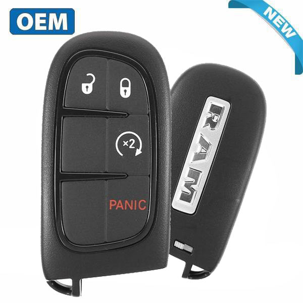 2013-2018 Dodge Ram / 4-Button Smart Key / PN: 56046956AA / GQ4-54T (OEM)