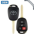 2013-2018 Toyota RAV4 / 4-Button Remote Head Key / PN: 89070-42830 / HYQ12BDM / H Chip (OEM Refurb)