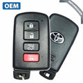 2013-2018 Toyota RAV4 / 4-Button Smart Key / PN: 89904-0R080 / HYQ14FBA-0020 (OEM Refurb)