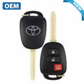 2013-2019 Toyota  / 3-Button Remote Head / PN: 89070-0R120 / GQ4-52T (H Chip) (OEM)