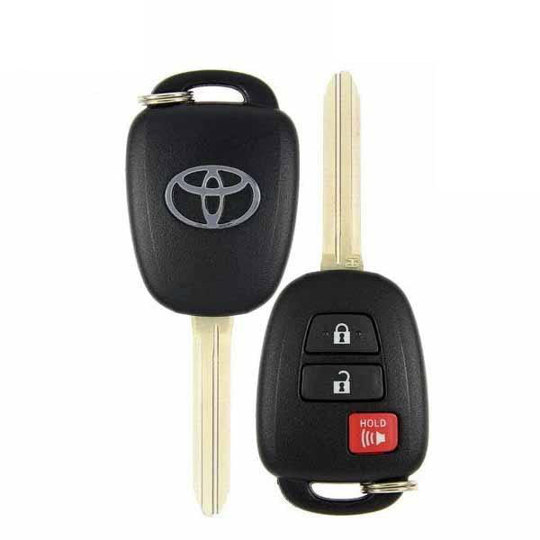 2013-2019 Toyota  / 3-Button Remote Head / PN: 89070-0R120 / GQ4-52T (H Chip) (OEM)