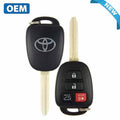 2013-2019 Toyota Rav4 Highlander Sequoia / 4-Button Remote Head Key / 89070-0R101 / GQ4-52T (H-Chip) (OEM)