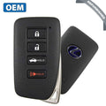 2013-2020 Lexus / 4-Button Smart-Key / PN: 89904-06170 / HYQ14FBA (G Board – 0020) (OEM Refurb)