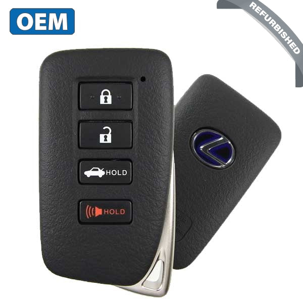 2013-2020 Lexus / 4-Button Smart-Key / PN: 89904-06170 / HYQ14FBA (G Board – 0020) (OEM Refurb)