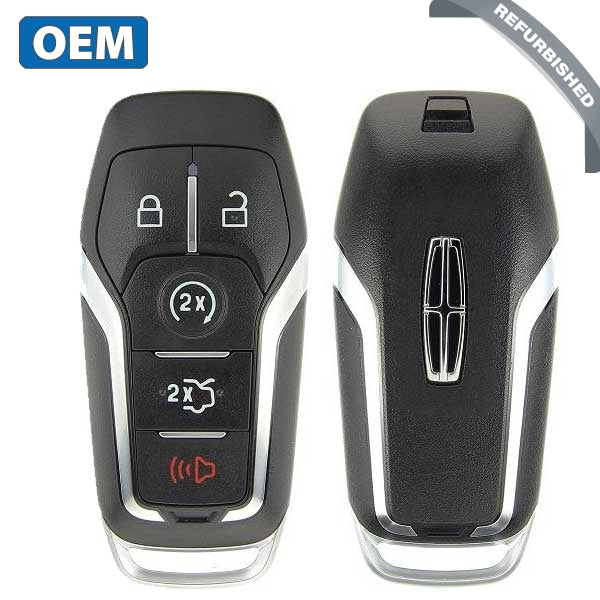 2013-2021  Lincoln / 5-Button Smart Key / PN:164-R7991 / M3N-A2C31243300 (OEM Refurb)