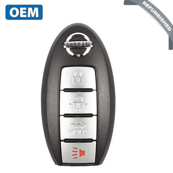 2013 Nissan Sentra / 4-Button Smart Key / PN:  285E3-3AA0A / CWTWB1U815 (OEM Refurb)