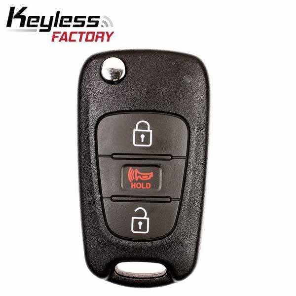 2012-2013 Kia Sportage / 3-Button Flip Key / PN: 95430-3W701 / NYOSEKSAM11ATX (SL) (AFTERMARKET)