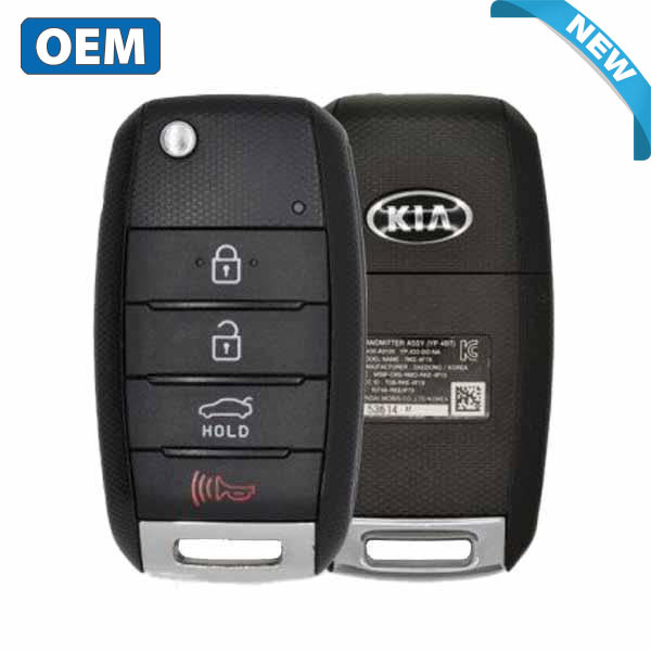 2014-2015 Kia Optima / 4-Button Flip Key / PN: 95430-2T560 / NYODD4TX1306-TFL (OEM)