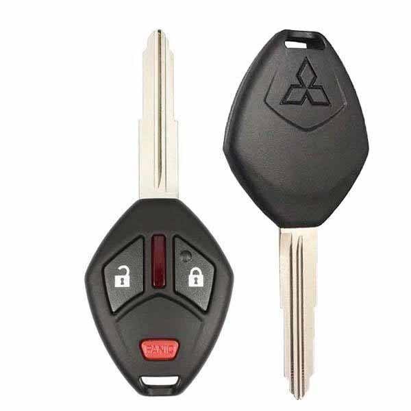 2014-2015 Mitsubishi Mirage / 3-Button Remote Head Key / PN: 6370B711 / OUCG8D-625M-A-HF (OEM Refurb)