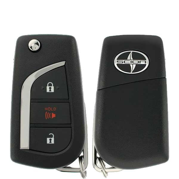 2014-2015 Scion tC / 3-Button Flip Key / PN: 89070-21150 / MOZB95TH (G Chip) (OEM)