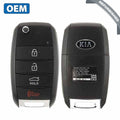 2014-2016 Kia Forte / 4-Button Flip Key / PN: 95430-A7400 / OSLOKA-OKA870T (YD) (OEM Refurb)