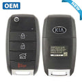 2014-2016 Kia Sportage / 4-Button Flip Key / PN: 95430-3W350 / NYODD4TX1306-TFL (SL13MY) (OEM)