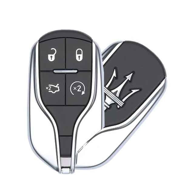 2014-2016 Maserati Ghibli / Quattroporte / 4-Button Smart Key w/ Remote Start / PN: 5923336 / M3N-7393490 (OEM)