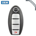 2013-2016 Nissan Pathfinder / 4-Button Smart Prox Key / PN: 285E3-9PB4A / KR5S180144014 / (IC 014) (OEM Refurb)