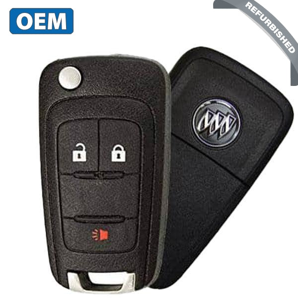 2014-2018 Buick Encore / 3-Button Flip Key / PN: 13565812 / AVL-B01TAC / OHT01060512 (OEM Refurb)