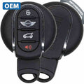 2014-2018 Mini Cooper / 4-Button Smart Key / PN: 9345896-01 / NBGIDGNG1 / FEM / BDC / 434 MHz (OEM Refurb)