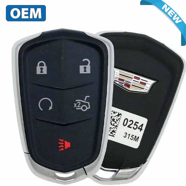 2014-2019 Cadillac ATS CTS XTS / 5-Button Key Smart Key / PN: 13580811 / HYQ2AB (OEM)