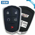 2014-2019 Cadillac ATS CTS XTS / 5-Button Key Smart Key / PN: 13580811 / HYQ2AB (OEM)