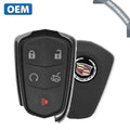 2014-2019 Cadillac ATS CTS XTS / 5-Button Key Smart Key / PN: 13580811 / HYQ2AB (OEM Refurb)