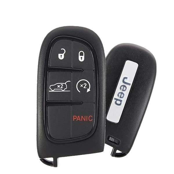 2014-2021 Jeep Cherokee / 5-Button Smart Key / PN: 68141580AF / GQ4-54T (OEM Refurb)
