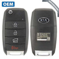 2014-2019 Kia Soul / 4-Button Flip Key / PN: 95430-B2100 / OSLOKA-875T (PS) (OEM Refurb)