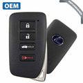 2014-2019 Lexus / 4-Button Smart Key / PN: 89904-53651 / HYQ14FBA / AG Board (OEM Refurb)