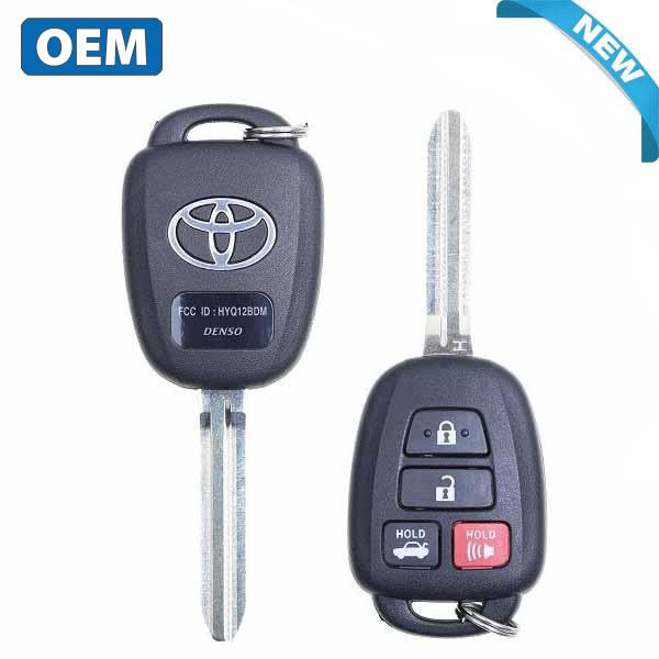 2014-2019 Toyota Camry Corolla / 4-Button Remote Head Key / PN: 89070-06421 / HYQ12BDM (H Chip) (OEM)