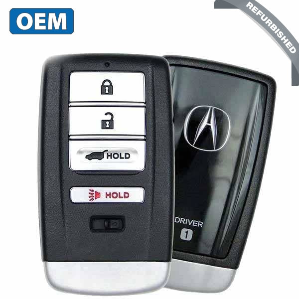 2014-2020 Acura MDX RDX / 4-Button Smart Key / PN: 72147-TZ5-A01 / KR5V1X (OEM Refurb)