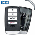 2014-2020 Acura MDX RDX / 4-Button Smart Key / PN: 72147-TZ5-A01 / KR5V1X (OEM Refurb)