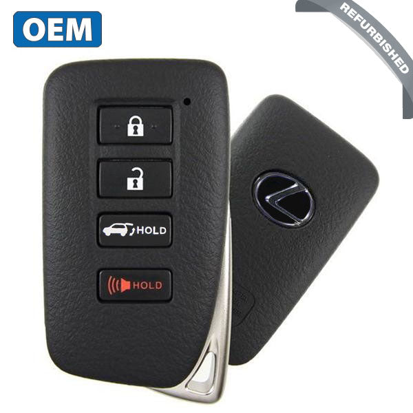 2015-2020 Lexus / 4-Button Smart Key / PN: 89904-78470 / HYQ14FBA (AG Board 2110) (OEM Refurb)