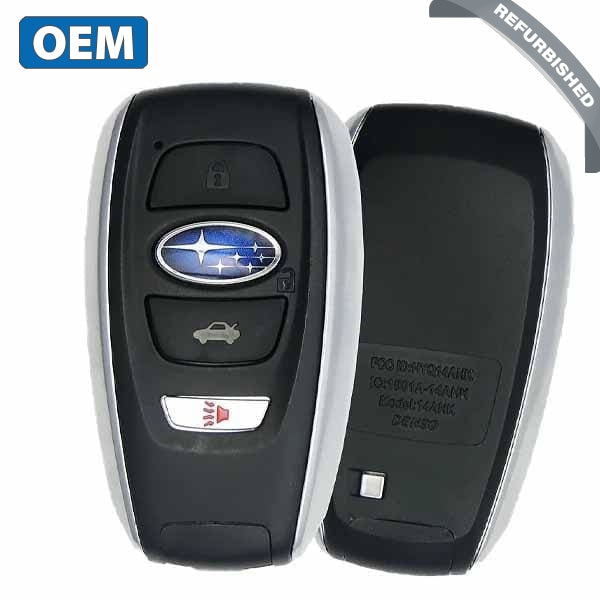 2014-2020 Subaru / 4-Button Smart Key / PN: 88835-AL04A / HYQ14AHC (OEM Refurb)