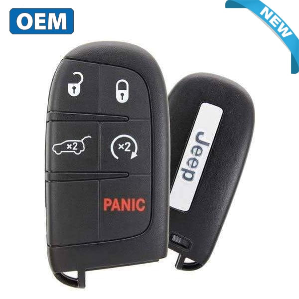 2014-2023 Jeep Grand Cherokee / 5-Button Smart Key / PN: 68143505AC / M3N40821302 (OEM)