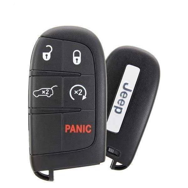 2014-2023 Jeep Grand Cherokee / 5-Button Smart Key / PN: 68143505AC / M3N40821302 (OEM Refurb)