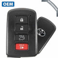 2014-2021 Toyota Highlander / 4-Button Smart Key / PN: 89904-0E121 / HYQ14FBA-2110 (OEM Refurb)
