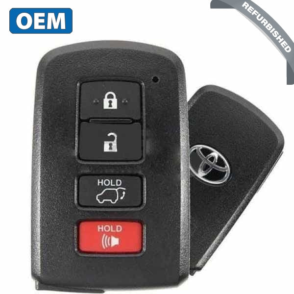 2014-2021 Toyota Highlander / 4-Button Smart Key / PN: 89904-0E121 / HYQ14FBA-2110 (OEM Refurb)