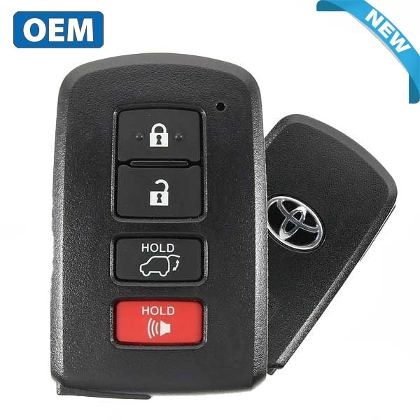 2014-2021 Toyota Highlander Sequoia / 4-Button Smart Key / PN: 89904-0E121 / HYQ14FBA-2110 (OEM)