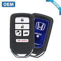 2014-2014 Honda Accord Hybrid / 5-Button Smart Key / PN: 72147-T3V-A31 / ACJ932HK1210A (OEM)
