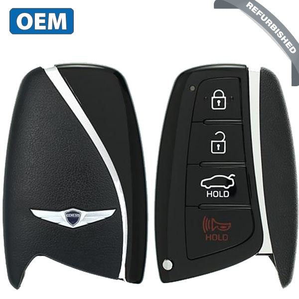 2015-2016 Hyundai Genesis (4 Door) / 4-Button Smart Key / PN: 95440-B1200BLH / SY5DHFNA433 (OEM Refurb)