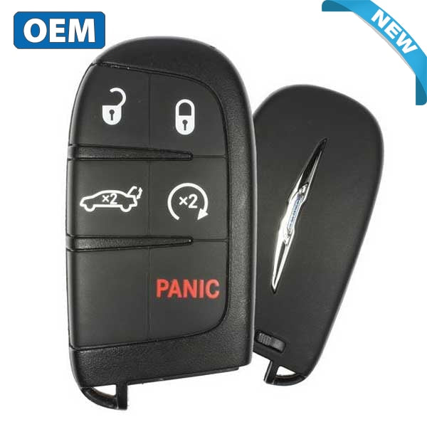 2015-2023 Chrysler 200 / 300﻿﻿ / 5-Button Smart Key / PN: 68155687AA - 68394191AA / M3M-40821302 (OEM)