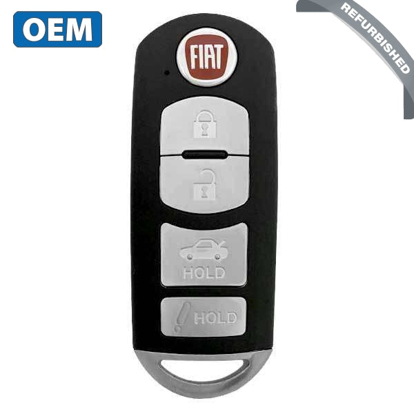 2015-2017 Fiat 124 Spider / 4-Button Smart Key / PN: RLVMISK11-0705 / WAZSKE13D01 (OEM Refurb)