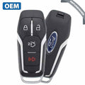 2015-2017 Ford / 4-Button Smart Key / PN: 164-R8109 / M3N-A2C31243800 (OEM Refurb)