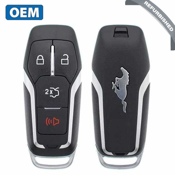 2015-2017 Ford Mustang  / 4-Button Smart Key w/ Trunk / PN: 164-R8120 / M3N-A2C31243800 (OEM Refurb)
