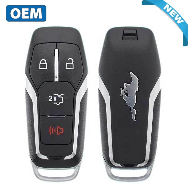 2015-2017 Ford Mustang  / 4-Button Smart Key w/ Trunk / PN: 164-R8120 / M3N-A2C31243800 (OEM)