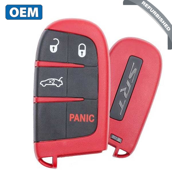2015-2018 Dodge Challenger Hellcat SRT / 4-Button Smart Key / PN: 68234960AB / M3N-40821302 (OEM Refurb)